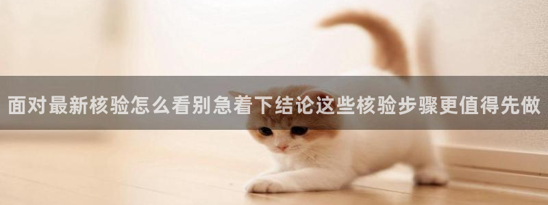 51吃瓜网站大全：面对最新核验怎么看别急着下结论这些核验步骤更值得先做